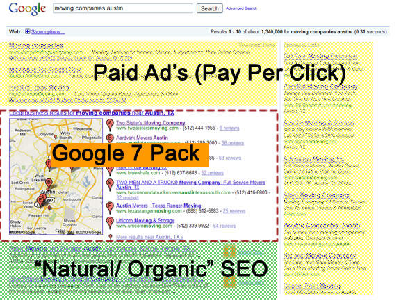 google-serp-page-with-map
